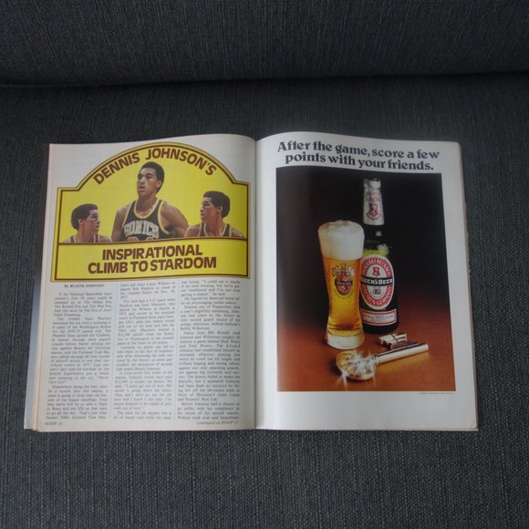 hoop Portland Trail Blazers vs Houston Rockets Saturday November 25 1978 Program - Picture 15 of 16